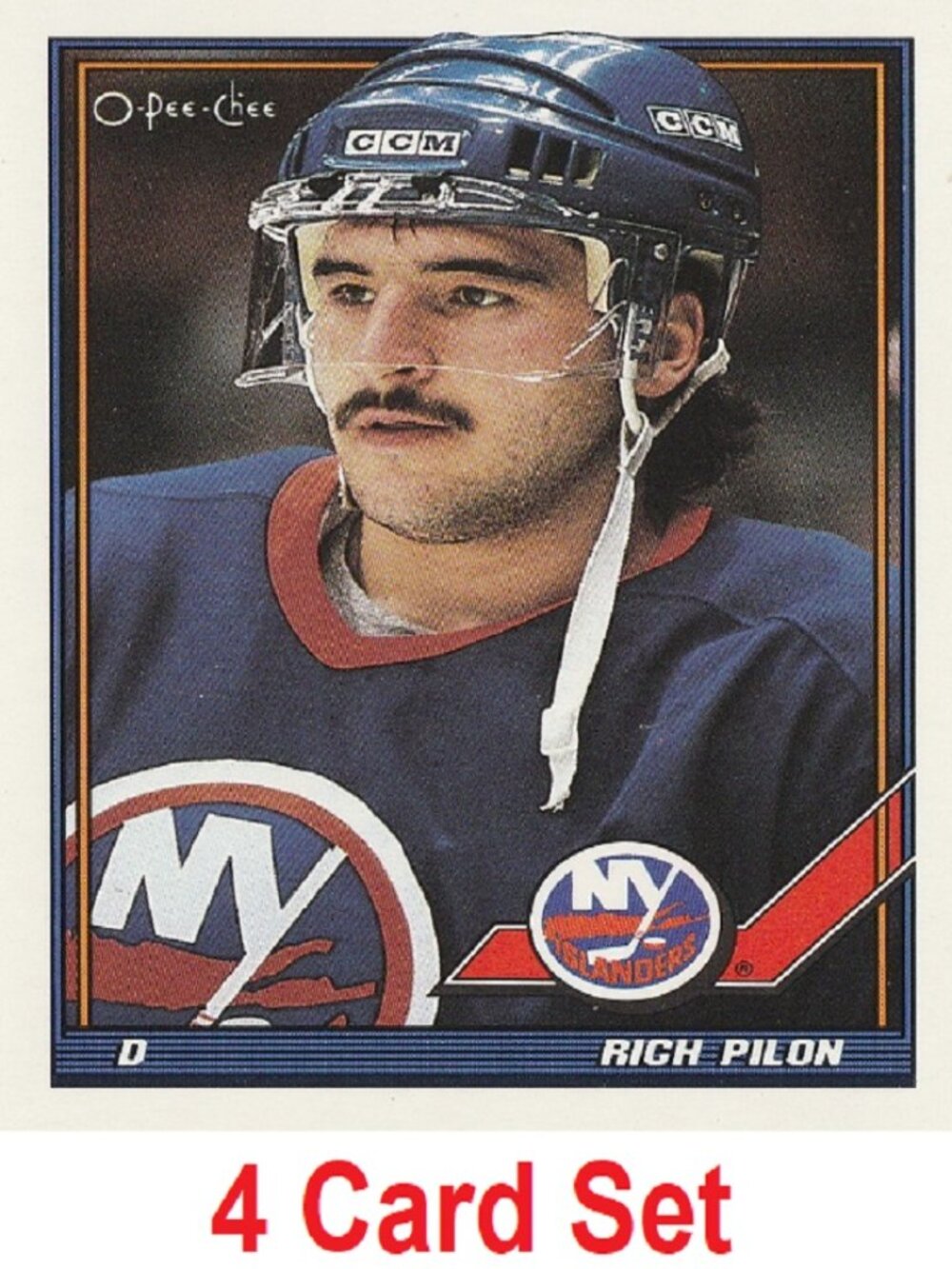Rich Pilon Hockey Card Collection